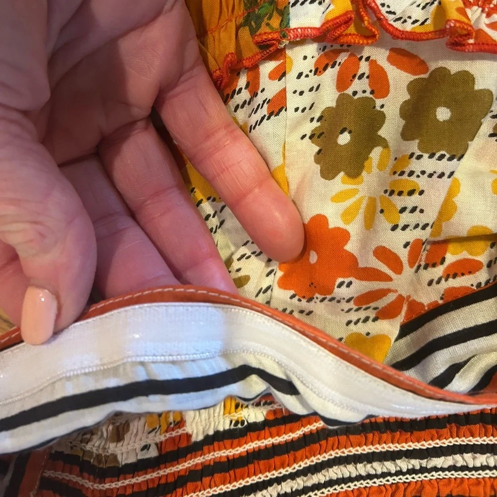 Free People Golden Dreams Strapless Maxi Dress Size Small - Picture 7 of 9